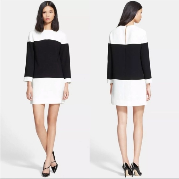 KATE SPADE Delray Head in the Clouds Color Block Shift Dress Size 6 - Picture 1 of 9